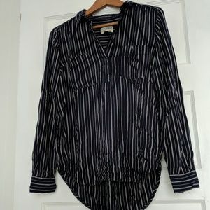 Navy and cream tunic